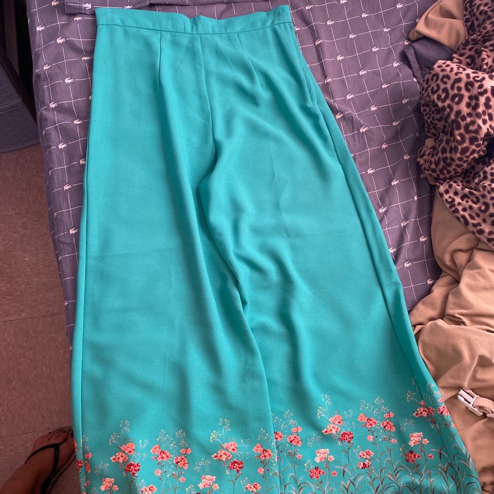 One of a Kind Floral Pants